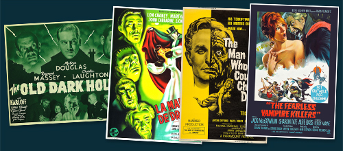 Classic Monsters of the Movies Subscription Postcard Set 26