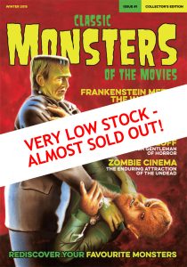 Classic Monsters of the Movies Issue #1 - Very Low Stock!