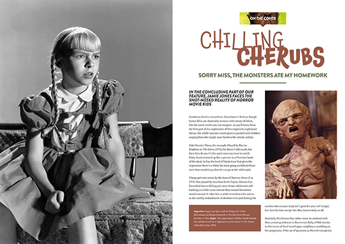 Classic Monsters Magazine Issue #15 - Chilling Cherubs Article