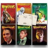 Classic Monsters of the Movies Cover Postcard Set #1