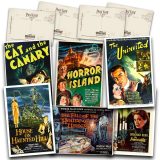 Classic Haunted House Movie Postcard Set #1