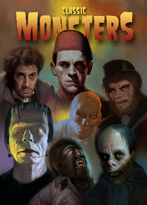 Classic Monsters Annual 2022 Art Print