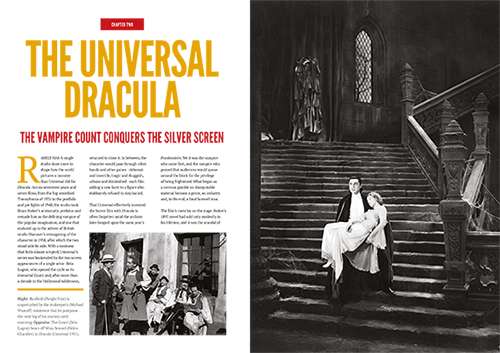 The Universal Dracula editorial magazine article