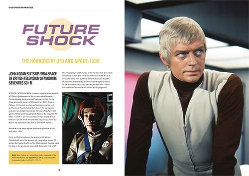 UFO and Space: 1999 article in the Classic Monsters Annual 2026