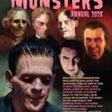 Classic Monsters Annual 2026 cover montage of paintings