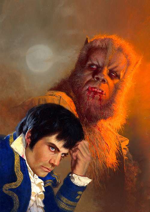 Classic Werewolf Deluxe Art Print Set