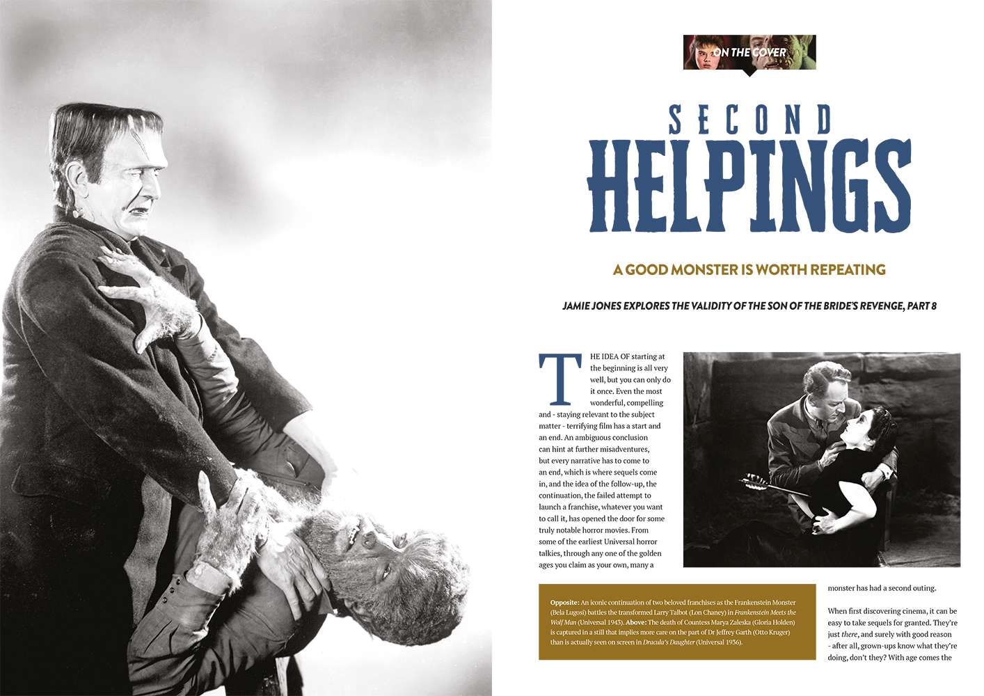 Classic Monsters Magazine Issue #36 Classic Monsters Magazine Issue #36