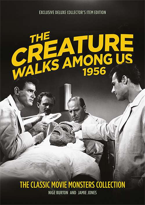 The Creature Walks Among Us 1956 Signed Ultimate Guide cover with art print