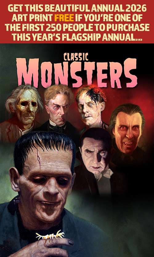 Classic Monsters Annual 2026 Art Print