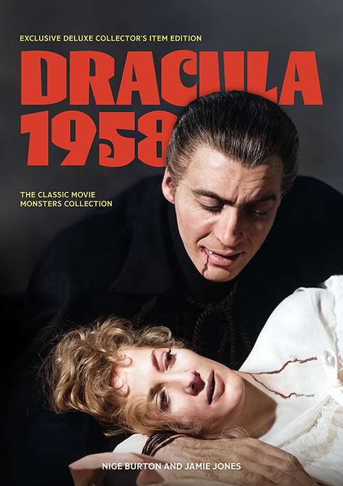 Cover art of Dracula 1958 Ultimate Guide New Edition magazine, signed with free art print