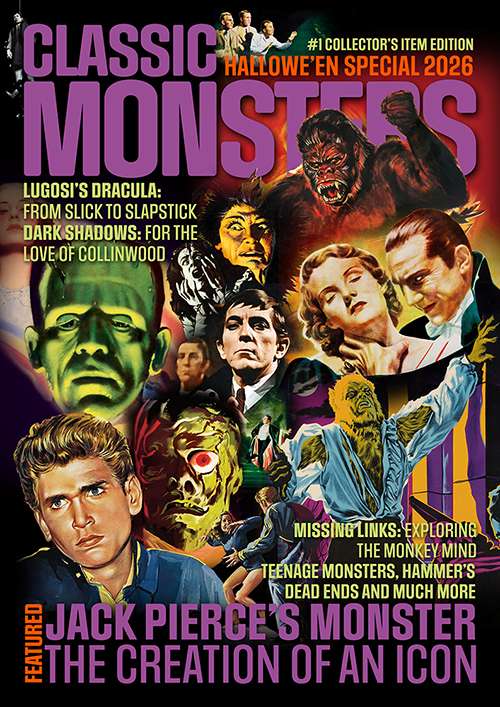 Montage cover art on Classic Monsters Hallowe'en 2026 Special Dedicated Edition