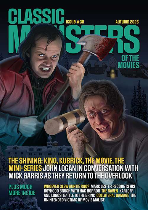 The Shining cover on Classic Monsters of the Movies issue 38 hardback edition