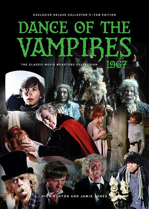 Cover stills montage of Dance of the Vampires 1967 signed hardback edition