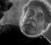 Lon Chaney Jr as Dynamo Dan the Electric Man, fully charged, in Man Made Monster (Universal 1941)