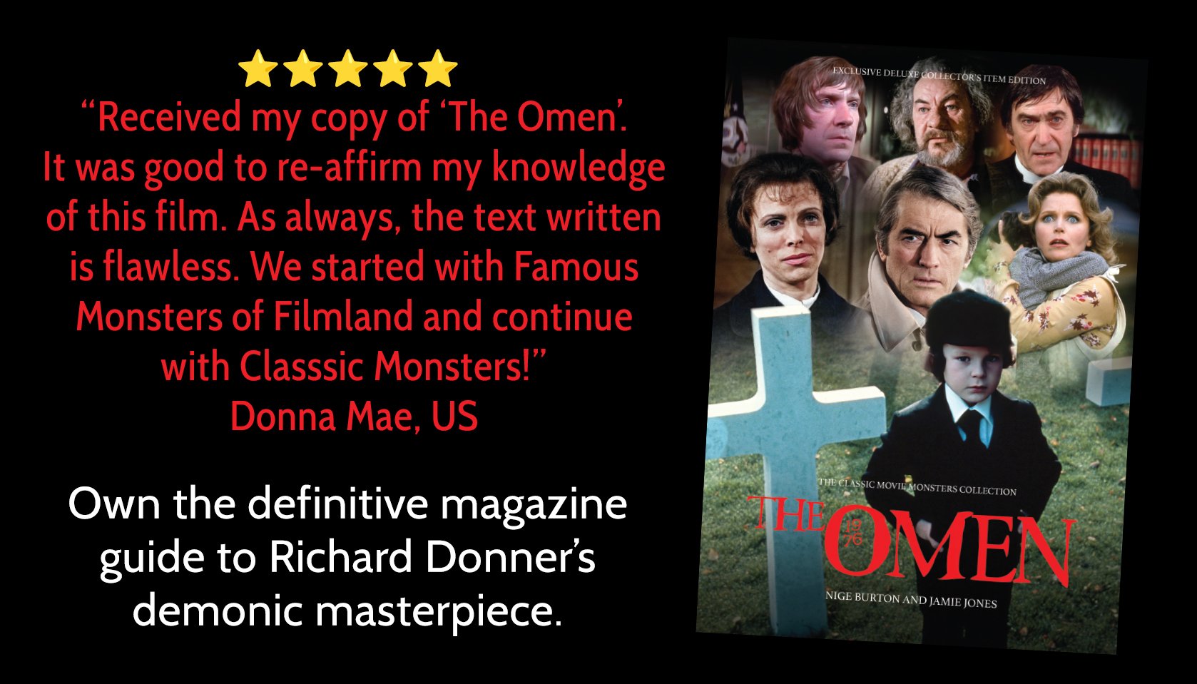 Ultimate Guide magazine to The Omen 1976