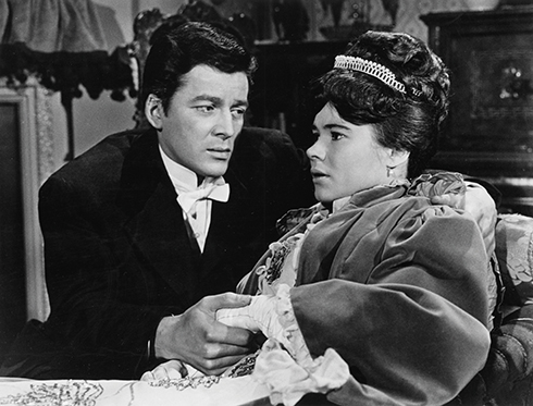 Heather Sears and Edward de Souza in Hammer's Phantom of the Opera 1962