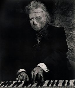Herbert Lom as the Phantom playing the organ in Phantom of the Opera 1962