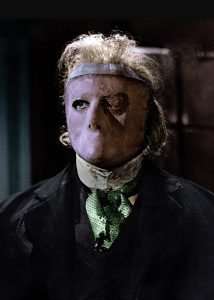 Close-up of the Phantom's mask in Phantom of the Opera 1962