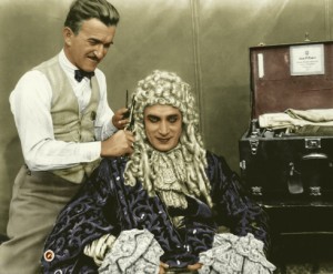 Jack Pierce makes up Conrad Veidt