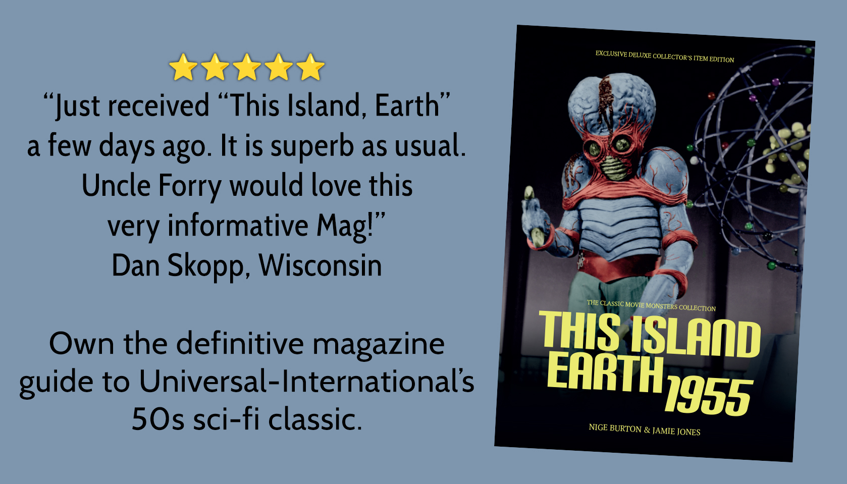 Ultimate Guide magazine to This Island Earth 1955 from Classic Monsters