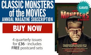 Classic Monsters of the Movies Annual Subscription