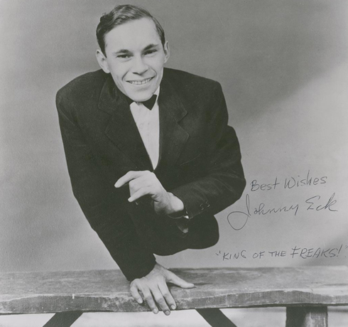 Johnny Eck - the famous Half-Boy from Freaks - Classic Monsters