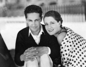 Irving Thalberg with wife Norma Shearer