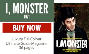 I, Monster 1971 Ultimate Guide Magazine