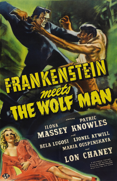 Frankenstein Meets the Wolf Man (Universal 1943)