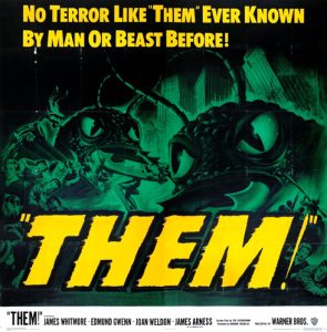 Poster artwork for Them! (Warner Brothers 1954)