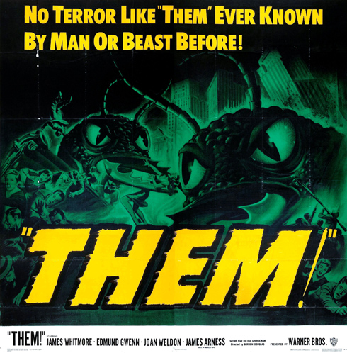 Poster artwork for Them! (Warner Brothers 1954)
