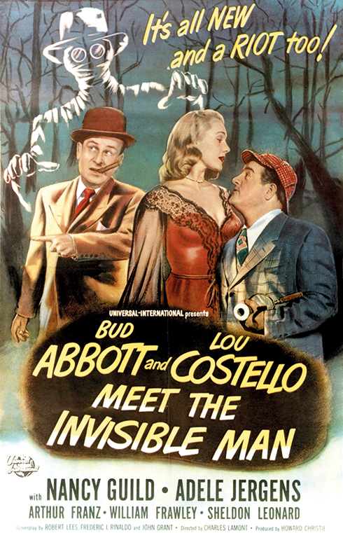 Abbott and Costello Meet the Invisible Man (Universal-International 1951)