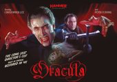 Dracula rises again in Leicester Square - artwork celebrating 4K restoration of the 1958 horror classic